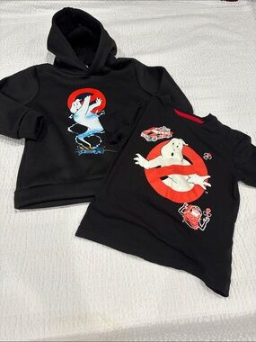 Ghostbusters Kids Graphic Hoodie & Tee Set - Black
Size S (6-8)